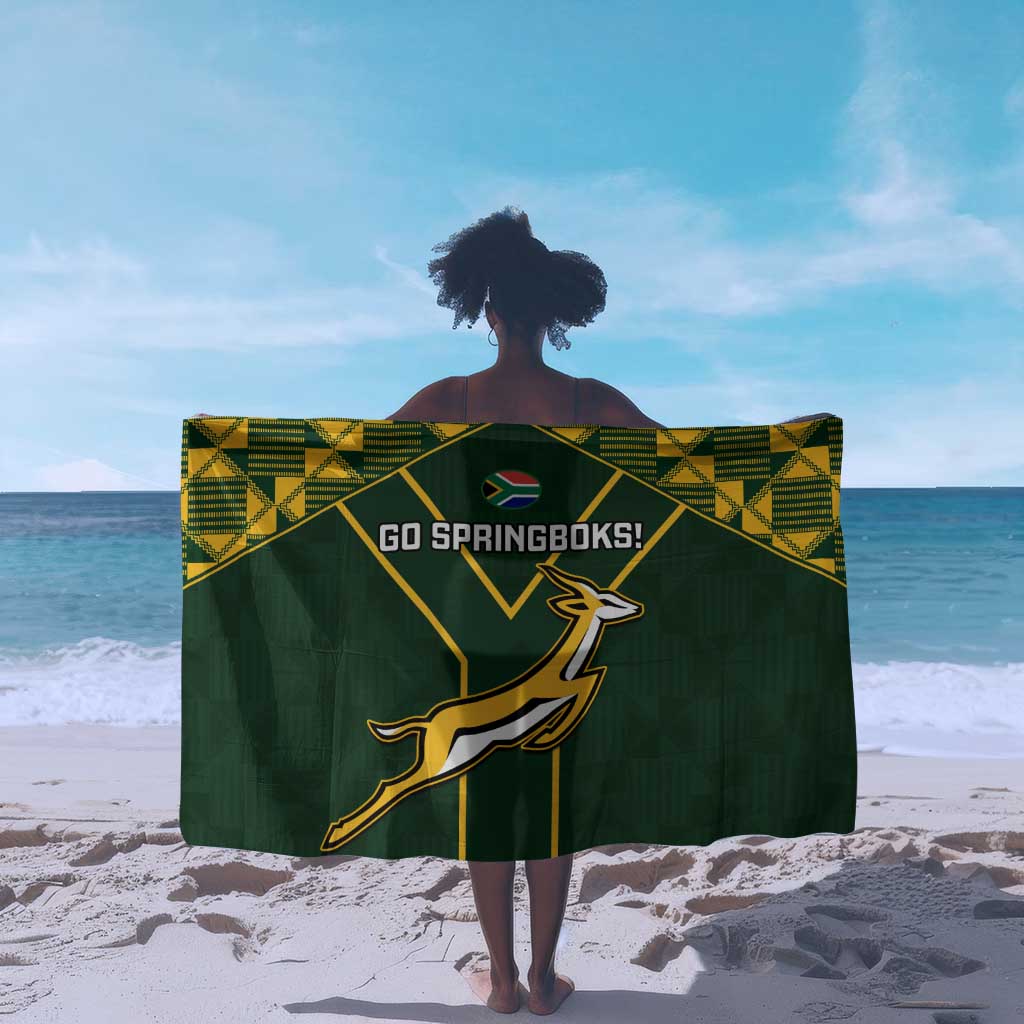 South Africa Rugby Sarong Go Champions Springboks