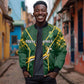Custom South Africa Rugby Bomber Jacket Go Champions Springboks