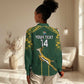 Custom South Africa Rugby Women Casual Shirt Go Champions Springboks LT14