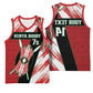 Custom Kenya Rugby Sevens Basketball Jersey Maasai Shield With African Pattern - African Pride