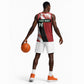 Custom Kenya Rugby Sevens Basketball Jersey Maasai Shield With African Pattern - African Pride