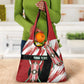 Custom Kenya Rugby Sevens Grocery Bag Maasai Shield With African Pattern