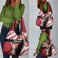 Custom Kenya Rugby Sevens Grocery Bag Maasai Shield With African Pattern