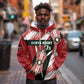 Custom Kenya Rugby Sevens Hoodie Maasai Shield With African Pattern