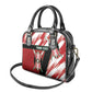 Custom Kenya Rugby Sevens Shoulder Handbag Maasai Shield With African Pattern