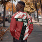 Custom Kenya Rugby Sevens Sweatshirt Maasai Shield With African Pattern