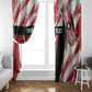 Custom Kenya Rugby Sevens Window Curtain Maasai Shield With African Pattern
