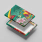 Monument de la Reunification Cameroun Canvas Wall Art Coat Of Arms With Lily Flowers