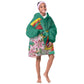 Monument de la Reunification Cameroun Kid Wearable Blanket Hoodie Coat Of Arms With Lily Flowers
