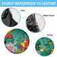Monument de la Reunification Cameroun Spare Tire Cover Coat Of Arms With Lily Flowers