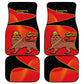 Ethiopia Derg Downfall Day Car Mats Ethiopian Lion of Judah