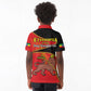 Ethiopia Derg Downfall Day Kid Polo Shirt Ethiopian Lion of Judah