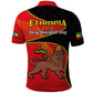 Ethiopia Derg Downfall Day Polo Shirt Ethiopian Lion of Judah