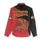 Ethiopia Derg Downfall Day Women Casual Shirt Ethiopian Lion of Judah LT14