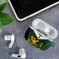 South Africa Rugby Custom AirPods Case Springboks Kente Rhino Symbol