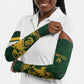 South Africa Rugby Custom Arm Sleeves Springboks Kente Rhino Symbol