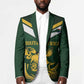 South Africa Rugby Custom Blazer Springboks Kente Rhino Symbol
