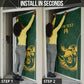 South Africa Rugby Custom Door Cover Springboks Kente Rhino Symbol