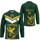 South Africa Rugby Custom Hockey Jersey Springboks Kente Rhino Symbol
