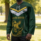 South Africa Rugby Custom Hockey Jersey Springboks Kente Rhino Symbol