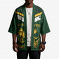 South Africa Rugby Custom Kimono Springboks Kente Rhino Symbol