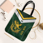 South Africa Rugby Custom Tote Bag Springboks Kente Rhino Symbol