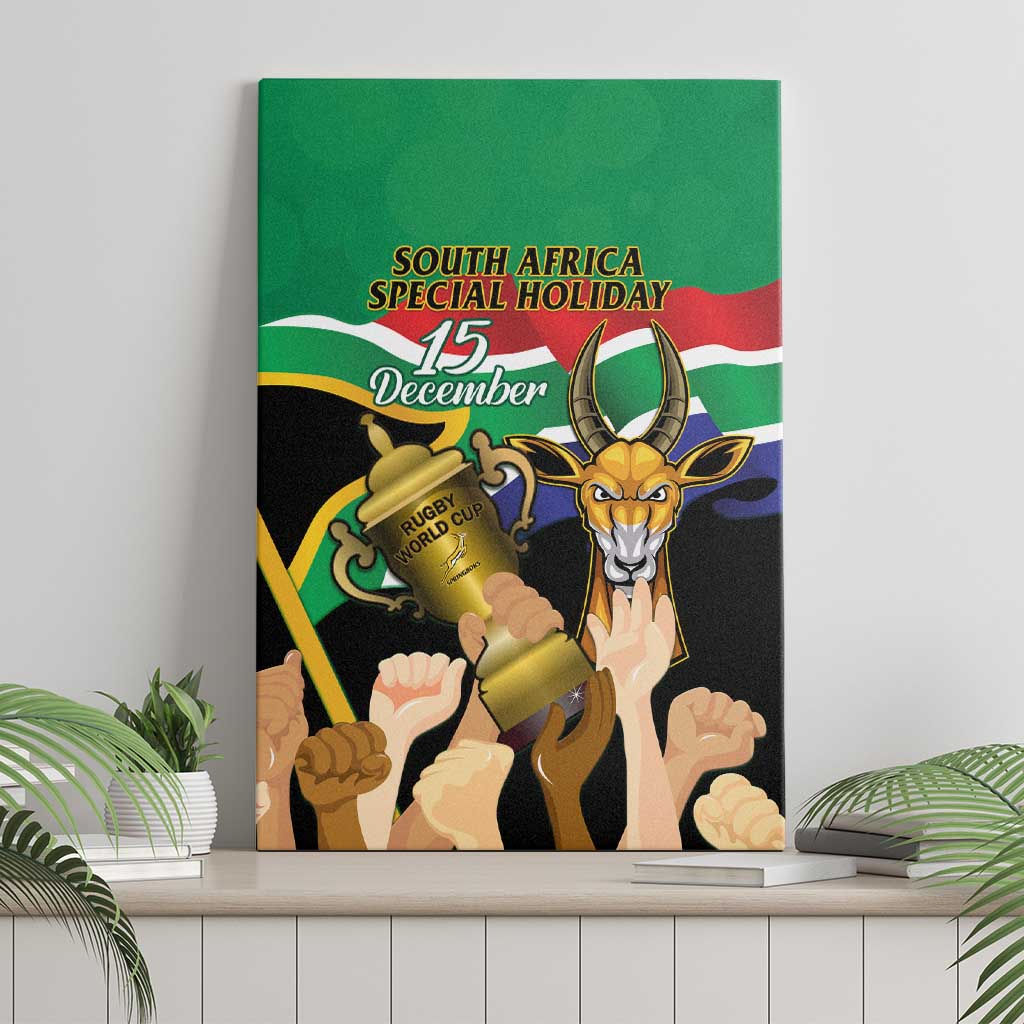 South Africa Special Holiday Canvas Wall Art Springboks Champions Celebration Rugby Is My Soul