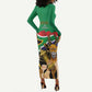 South Africa Special Holiday Long Sleeve Bodycon Dress Springboks Champions Celebration Rugby Is My Soul LT14