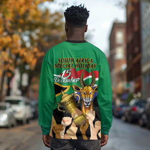 South Africa Special Holiday Long Sleeve Shirt Springboks Champions Celebration Rugby Is My Soul LT14