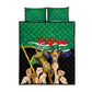 South Africa Special Holiday Quilt Bed Set Springboks Champions Celebration Rugby Is My Soul