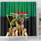 South Africa Special Holiday Shower Curtain Springboks Champions Celebration Rugby Is My Soul