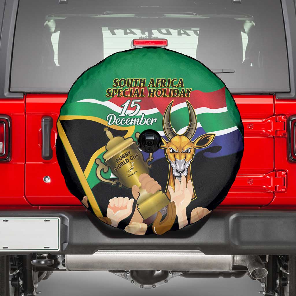 South Africa Special Holiday Spare Tire Cover Springboks Champions Celebration Rugby Is My Soul