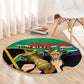 Personalised South Africa Special Holiday Round Carpet Springboks Champions Celebration Rugby Is My Soul