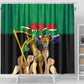 Personalised South Africa Special Holiday Shower Curtain Springboks Champions Celebration Rugby Is My Soul