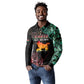 Afro Kenya Long Sleeve Polo Shirt Kenyan Is In My DNA - Jamhuri Day