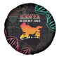 Afro Kenya Spare Tire Cover Kenyan Is In My DNA - Jamhuri Day