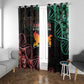 Afro Kenya Window Curtain Kenyan Is In My DNA - Jamhuri Day
