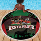 Proud Kenya 254 Beach Blanket Safari Animals - African Pattern