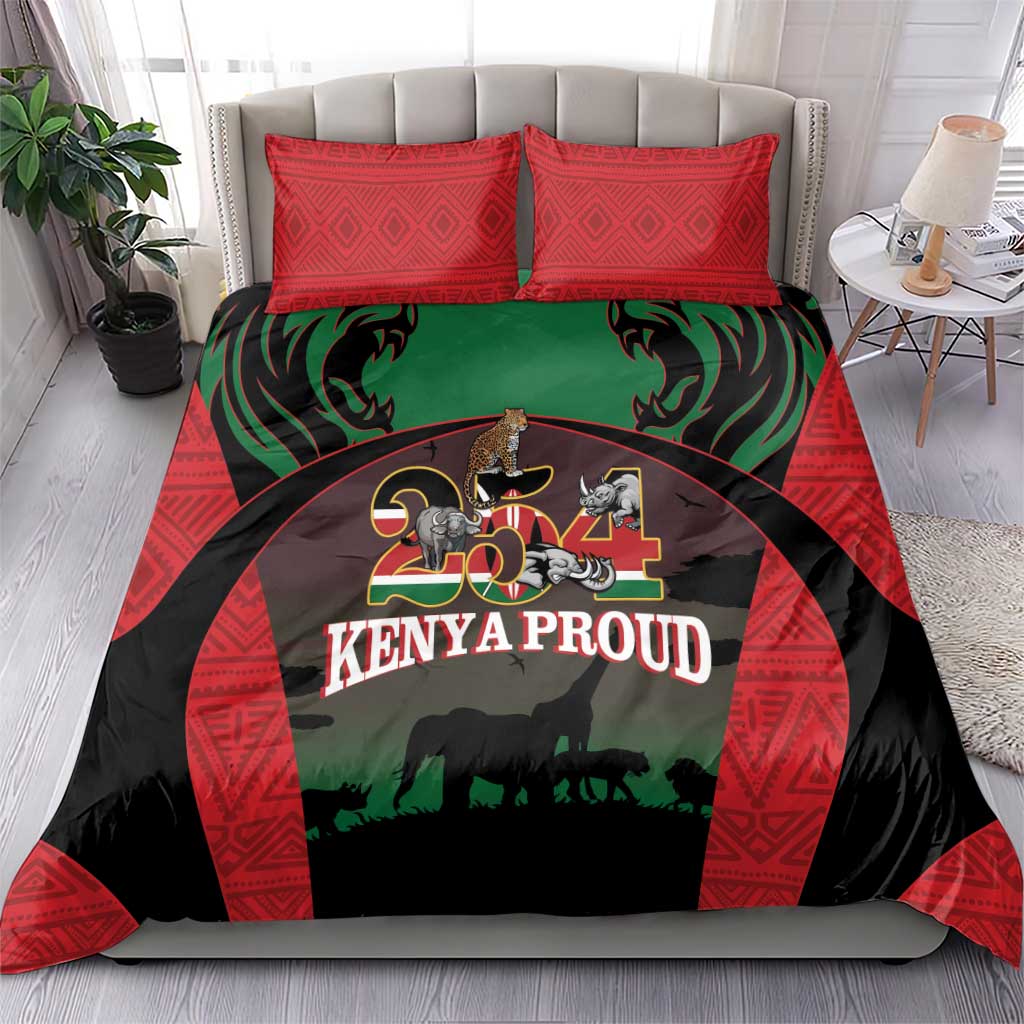 Proud Kenya 254 Bedding Set Safari Animals - African Pattern