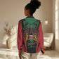 Proud Kenya 254 Women Casual Shirt Safari Animals - African Pattern LT14