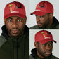 Morocco Football Classic Cap Atlas Lions Champions African Red Islamic Pattern
