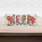 Morocco Football Custom Ceramic Mug Atlas Lions Champions African White Islamic Pattern