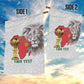Morocco Football Custom Garden Flag Atlas Lions Champions African White Islamic Pattern