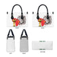 Morocco Football Custom Leather Bag Atlas Lions Champions African White Islamic Pattern