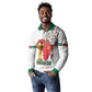 Morocco Football Custom Long Sleeve Polo Shirt Atlas Lions Champions African White Islamic Pattern