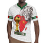 Morocco Football Custom Rugby Jersey Atlas Lions Champions African White Islamic Pattern
