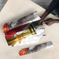 Morocco Football Custom Umbrella Atlas Lions Champions African White Islamic Pattern