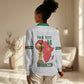 Morocco Football Custom Women Casual Shirt Atlas Lions Champions African White Islamic Pattern