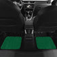 Morocco Football Custom Car Mats Atlas Lions Champions African Green Islamic Pattern