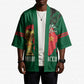 Morocco Football Custom Kimono Atlas Lions Champions African Green Islamic Pattern